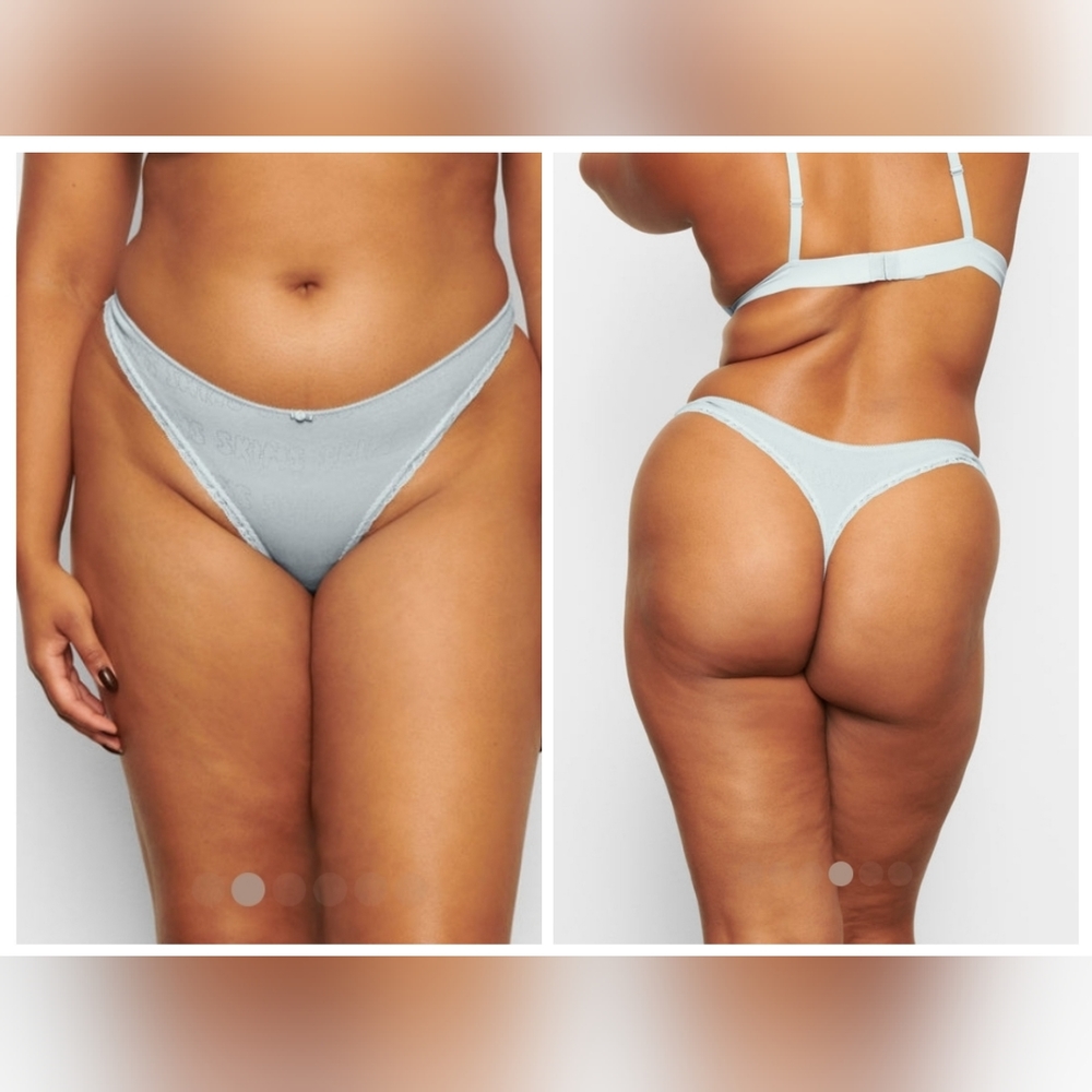 Sky Skims LACE POINTELLE Thong/3X, 4X/ NWT